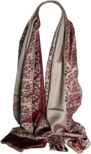 Load image into Gallery viewer, Scarf Shack Women&#39;s Two Sided Floral Print Pashmina Style Self Embossed Cashmere Feel Scarf Wrap Stole Shawl Head Scarves