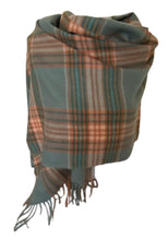 Load image into Gallery viewer, Scarf Shack Cashmere Feel Tartan Check Scarf for Women Men Soft Warm Large Lightweight Plaid Winter Shawl Wrap Unisex Stole Scarves