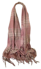 Load image into Gallery viewer, Scarf Shack Cashmere Feel Tartan Check Scarf for Women Men Soft Warm Large Lightweight Plaid Winter Shawl Wrap Unisex Stole Scarves