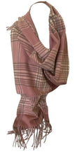 Load image into Gallery viewer, Scarf Shack Cashmere Feel Tartan Check Scarf for Women Men Soft Warm Large Lightweight Plaid Winter Shawl Wrap Unisex Stole Scarves