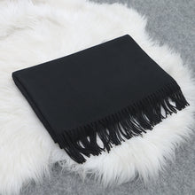 Load image into Gallery viewer, Scarf Shack Cashmere Feel Scarves for Women Men Soft Warm Large Winter Shawls Wrap Plain Stole Solid Colours