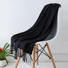 Load image into Gallery viewer, Scarf Shack Cashmere Feel Scarves for Women Men Soft Warm Large Winter Shawls Wrap Plain Stole Solid Colours