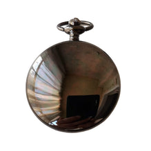 Load image into Gallery viewer, Vintage Style Quartz Pocket Watch Metal Case Classic Chain Polished Round Dial