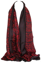 Load image into Gallery viewer, Scarf Shack Women&#39;s Two Sided Floral Print Pashmina Style Self Embossed Cashmere Feel Scarf Wrap Stole Shawl Head Scarves