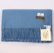 Load image into Gallery viewer, Cashmere Feel Plain Scarves for Women Men Soft Warm Large Winter Shawls Wrap