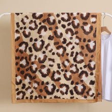 Load image into Gallery viewer, Large Silk Women Scarf, Leopard Print Silky Feel Head Wrap Shawl, Light Weight Fashion Neck Scarves for Ladies Multicolored