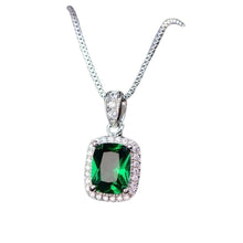 Load image into Gallery viewer, Women's Crystal Zircon Pendant Necklaces Valentine's Day Charm Jewelry Box Chain