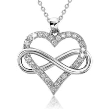 Load image into Gallery viewer, Women's Chic Heart  Shaped Zircon Dazzling Pendant Necklaces Valentine's Day Charm Fashion Jewelry