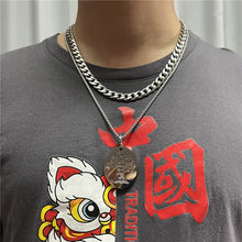 Load image into Gallery viewer, Stainless Steel Tree of Life Pendant Necklace Inspirational Necklace for Men