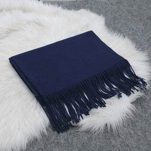 Scarf Shack Cashmere Feel Scarves for Women Men Soft Warm Large Winter Shawls Wrap Plain Stole Solid Colours