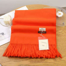 Load image into Gallery viewer, Cashmere Feel Plain Scarves for Women Men Soft Warm Large Winter Shawls Wrap