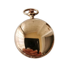 Load image into Gallery viewer, Vintage Style Quartz Pocket Watch Metal Case Classic Chain Polished Round Dial