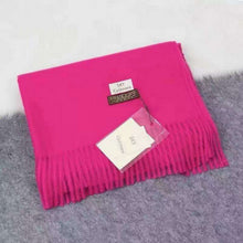 Load image into Gallery viewer, Cashmere Feel Plain Scarves for Women Men Soft Warm Large Winter Shawls Wrap