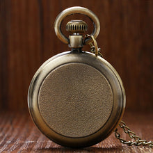 Load image into Gallery viewer, Roman Number Pocket Watch Antique Numerals Chain Necklace Christmas Gift Quartz Pendant Watches Small Size
