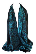 Load image into Gallery viewer, Scarf Shack Women&#39;s Two Sided Floral Print Pashmina Style Self Embossed Cashmere Feel Scarf Wrap Stole Shawl Head Scarves