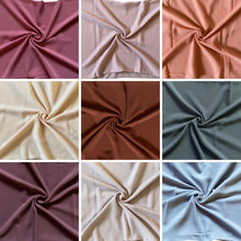 Load image into Gallery viewer, Women&#39;s Scarf Hijab Chiffon Georgette Handmade Soft Premium Quality Sarong Shawl Maxi Plain Wrap Solid Colours Made in Dubai