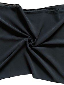Women's Scarf Hijab Chiffon Georgette Handmade Soft Premium Quality Sarong Shawl Maxi Plain Wrap Solid Colours Made in Dubai