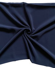 Load image into Gallery viewer, Women&#39;s Scarf Hijab Chiffon Georgette Handmade Soft Premium Quality Sarong Shawl Maxi Plain Wrap Solid Colours Made in Dubai