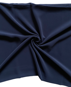 Women's Scarf Hijab Chiffon Georgette Handmade Soft Premium Quality Sarong Shawl Maxi Plain Wrap Solid Colours Made in Dubai