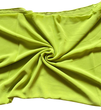 Load image into Gallery viewer, Women&#39;s Scarf Hijab Chiffon Georgette Handmade Soft Premium Quality Sarong Shawl Maxi Plain Wrap Solid Colours Made in Dubai