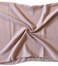 Load image into Gallery viewer, Women&#39;s Scarf Hijab Chiffon Georgette Handmade Soft Premium Quality Sarong Shawl Maxi Plain Wrap Solid Colours Made in Dubai
